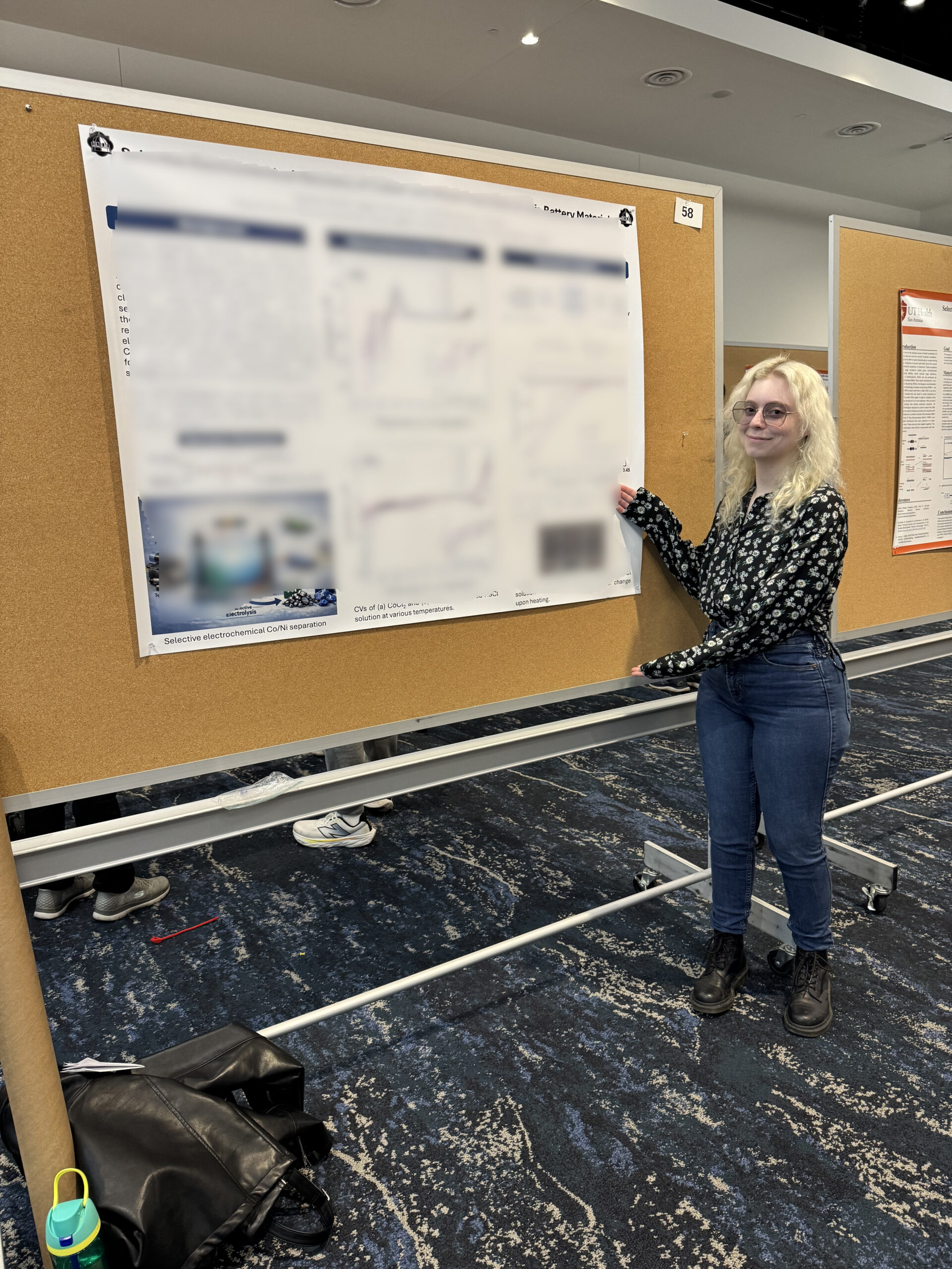 Natalie is presenting her work at the Viva Science, proud of you Natalie.